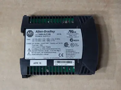 New | in-Stock 2018 ALLEN-BRADLEY 1606-XLP15E Misc Electrical & Power Parts British Columbia CA | Lenmark #1439134