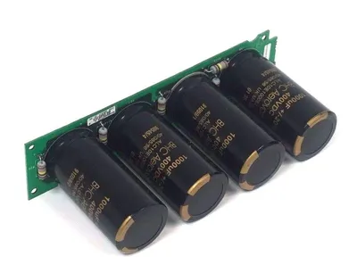 USED EUROTHERM DRIVES AH465468T118 CAPACITOR BOARD