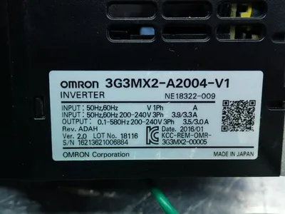 USED OMRON 3G3MX2A2004V1