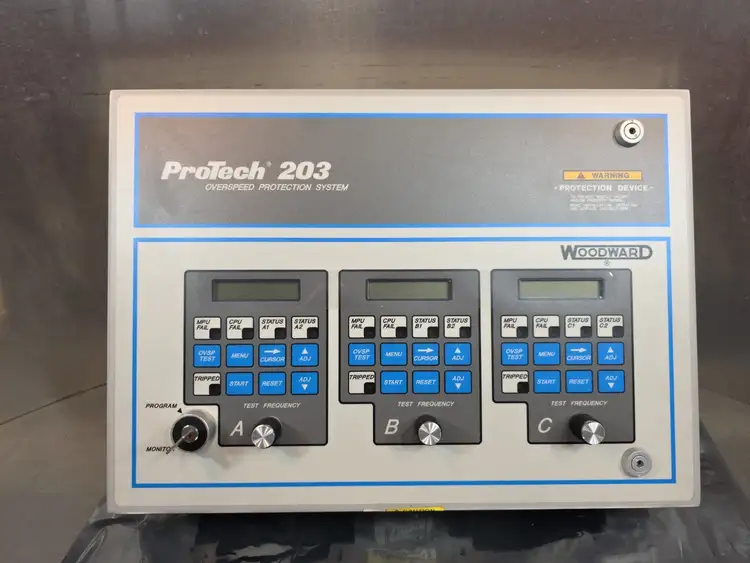 Used Woodward PROTECH 203 Industrial Controls South Carolina US | Palmetto Automation #1512079