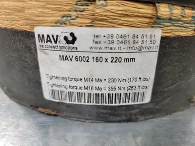 160 x 220 mm Locking Assembly/Keyless Bushing No. 6002