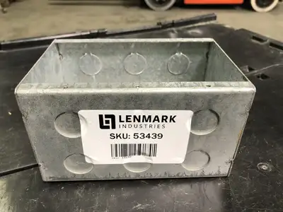6x4" High Voltage Pre-Ganged Masonry Box
