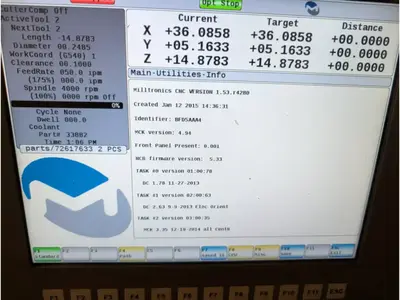 2015 MILLTRONICS RH20 Vertical Machining Centers | Toolquip, Inc. (8)