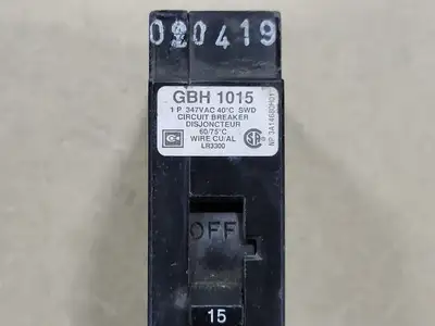 USED CUTLER-HAMMER GBH1015