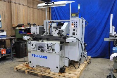 Used 1998 Tschudin HTG-310, 1998, AUTO CYCLE,MARPOSS GAGEI, Cylindrical Grinders Including Plain & Angle Head New Jersey US | Machinery Values #1144951