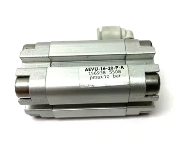 Used Festo Compact Pneumatic Cylinder 20mm Stroke Pneumatic Cylinders Michigan US | Maverick Industrial Sales #1473722