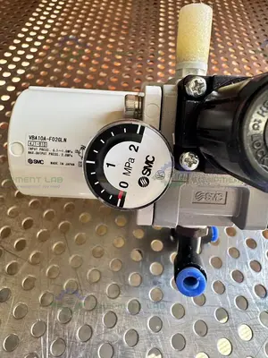 Used SMC VBA10A-F02GLN BOOSTER REGULATOR  0.1-1.0 MPA Regulators California US | Equipment Lab #1328280
