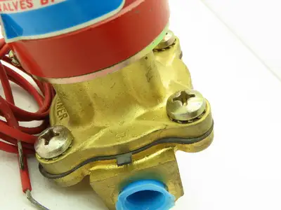 Lancer 4LD2LB3102 2-Way Skinner Solenoid Valve 3/8" NPT N.C. 0-100psi 120v HW