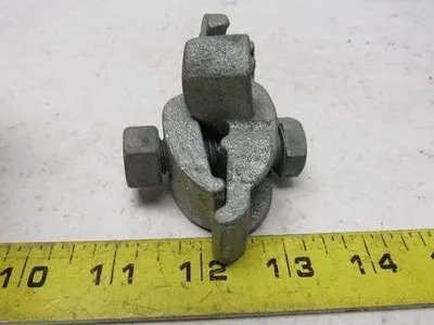 Steel City PC-50ET Galvanized Edge Type Rigid Conduit Clamp Lot Of 23