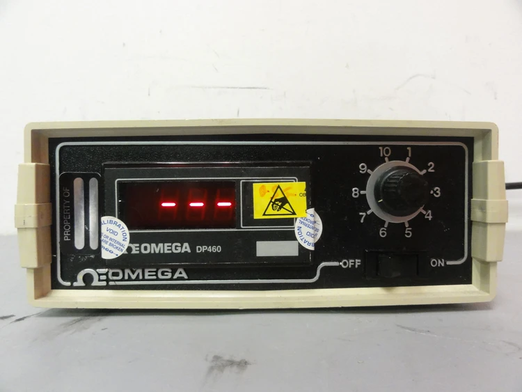 Used OMEGA DP460 Temperature Monitoring Connecticut US | BG Industrial Surplus #473015