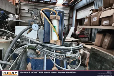 Used 1996 R & R INDUSTRIES R30 M5MS SEED COATER Coating Pans Idaho US | Proxy Equipment #1385192