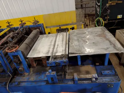 17 STAND X 4" X 48" B&K MODEL #2B-35 RAFTED ROLLFORMER: STOCK #18127