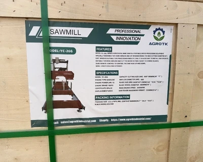 AGT Portable Sawmill (YC-26G)