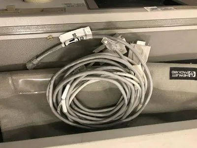 HEWLETT PACKARD 16500C LOGIC ANALYSIS SYSTEM 16500-40502 x3, 16555D Analyzer