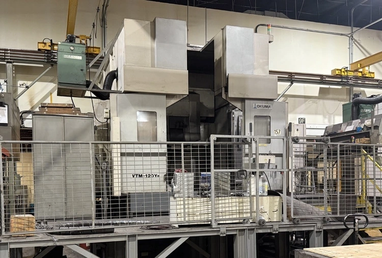 Used 2011 OKUMA VTM-120YB 5-Axis or More CNC Lathes Florida US | USED CNC #364394