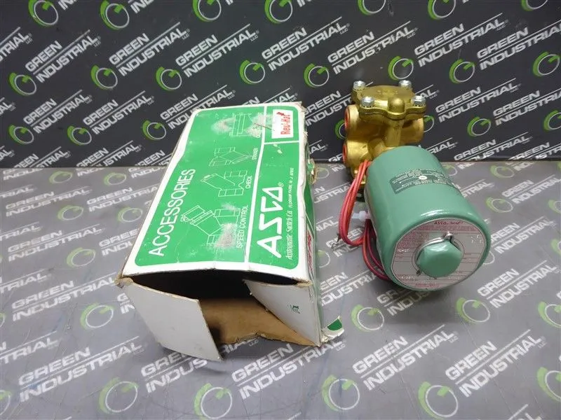 ASCO 8322A12 Red Hat Solenoid Valve New