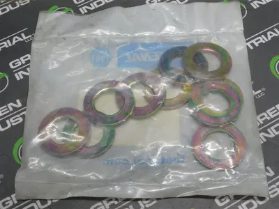 Lot of 7 Bags of 10 Fastenal SAE Thru-Hard 3/4" x 1.469" Steel Flat Washers New