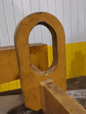 10,000 LB X 48" CALDWELL MODEL #82-5-48 C HOOK COIL LIFTER: STOCK #18875