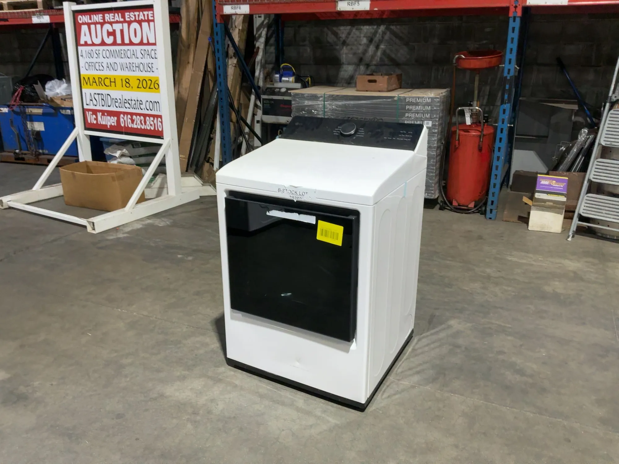 Used LG DLE8400WE Residential Appliances Michigan US | Miedema Asset Management Group #1321050