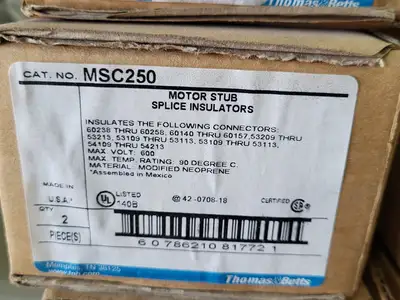 NEW THOMAS & BETTS MSC250