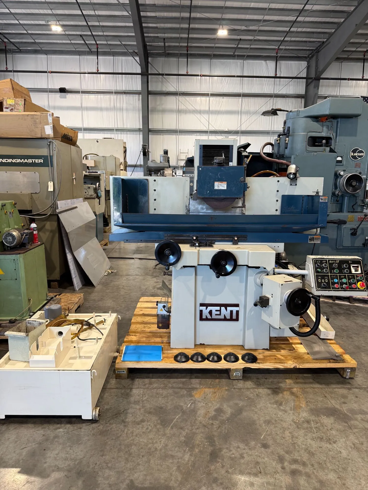 KENT #KGS-63A11D 12” x 24” Hydraulic Surface Grinder 1997’ #8457