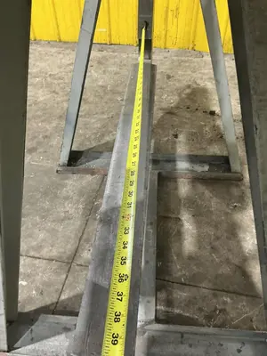 10 TON X 48" CALDWELL MODEL 82-10-48 COIL LIFT C HOOK: YOBRO #25230