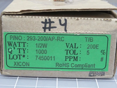 New | in-Stock XICON _UNKNOWN_ Resistors | OCO Industrial #1693039