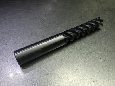 Data Flute 3/4" 5 Flute Carbide CR Endmill 3/4" Shank MHCRL50750-060C11 (LOC3475)