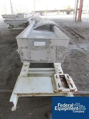 USED Carrier 30" x 27'CARRIER POSI-FLOW VIBRATING CONVEYOR, S/S