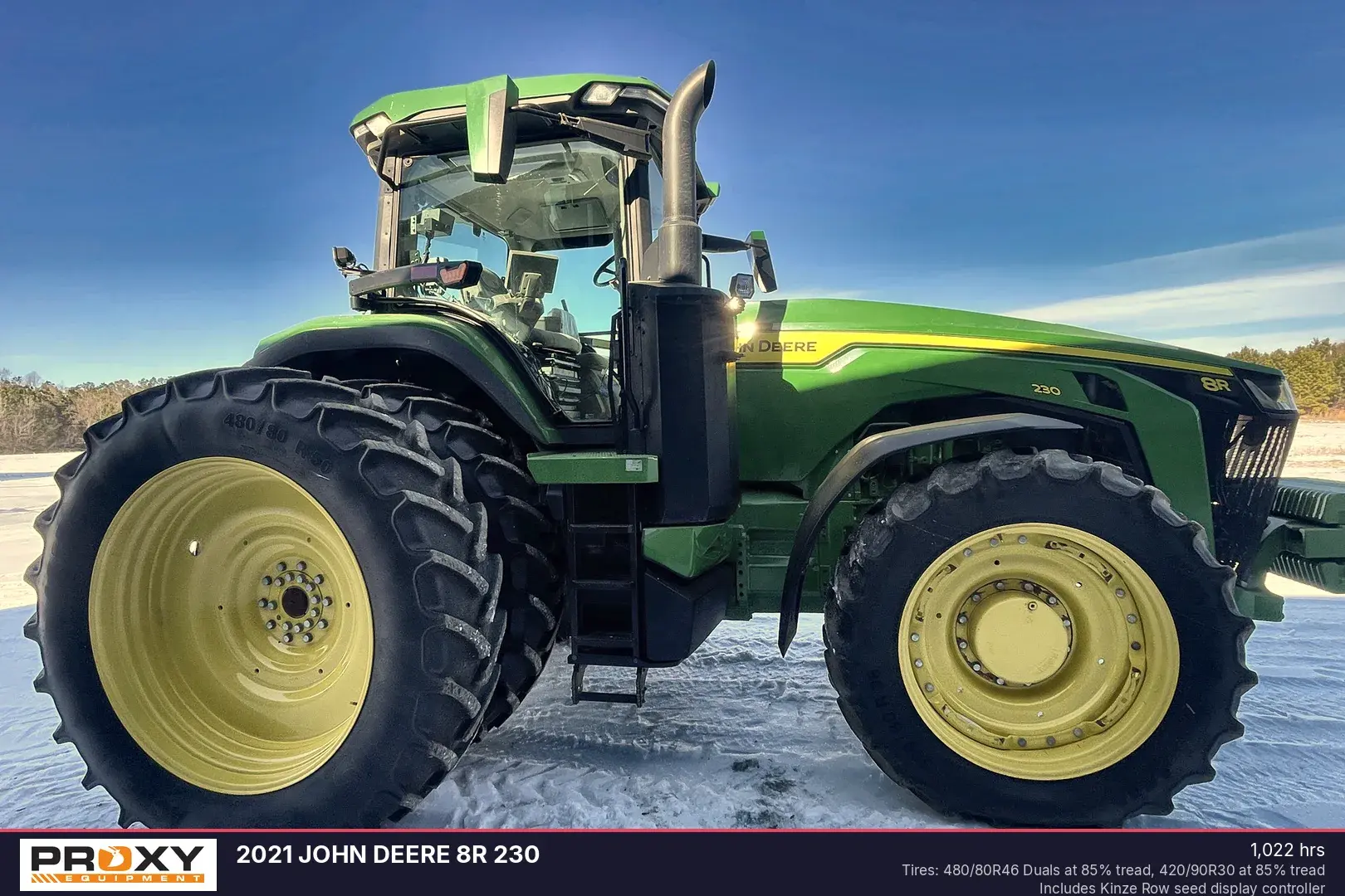 Used 2021 JOHN DEERE 8R 230 Tractors & Trailers Virginia US | Proxy Equipment #1382935