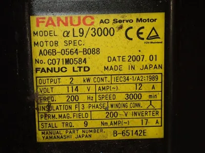 USED 2007 FANUC A06B0564B088