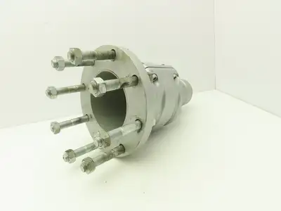 Airpipe 6"x 4" Aluminum Flanged Reducer Pipe Connector Adapter ANSI 150x100mm