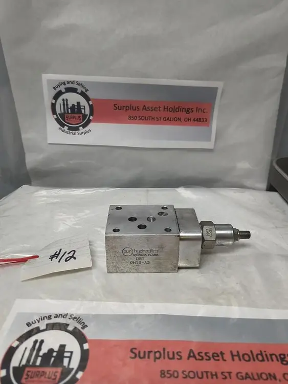 Used SUN HYDRAULICS DBT Parts (Hydraulics and Pneumatics) Ohio US | Surplus Asset Holdings #1248181