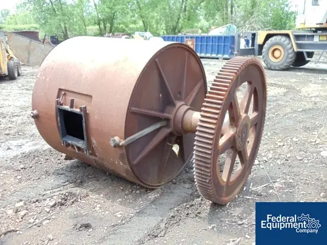 Used Paul O. Abbe 5' X 4' PAUL ABBE PEBBLE MILL, JKT. Ball & Pebble Mills Ohio US | Federal Equipment Company #128788