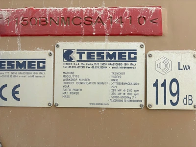 Used 2021 TESMEC 1150EVO Trenchers Texas US | Proxy Equipment #1426067
