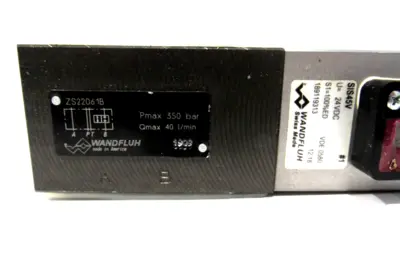 NEW WANDFLUH VDE0580 SOLENOID VALVE SIS45V