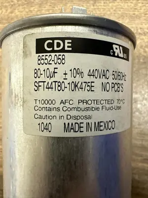New | in-Stock CDE 8552-058 Miscellaneous Equipment (Electrical & Power) Ohio US | Surplus Asset Holdings #1209381