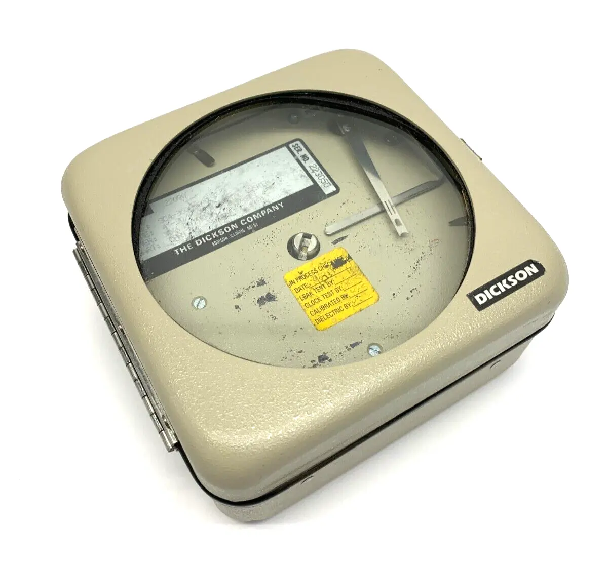 USED DICKSON SC4-350C-B-7 TEMPERATURE RECORDER 4"