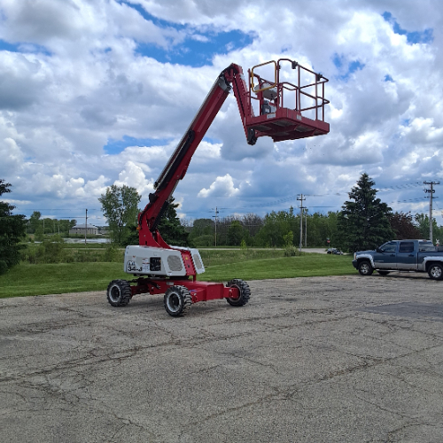 Used 2022 MEC 34J Telescopic Boom Lifts Wisconsin US | Stack Equipment #935306
