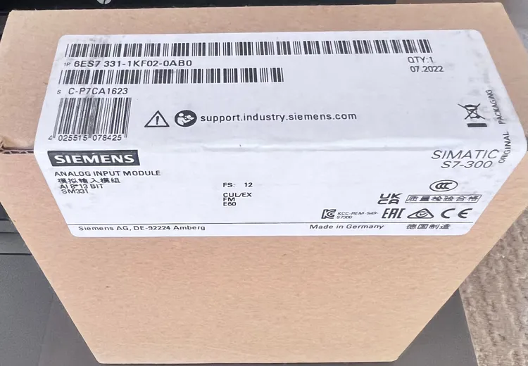 New | in-Stock SIEMENS PLC S7_300 PLC Input & Output EG | H.A.M #1538039