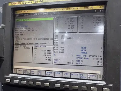 Used 2001 MAZAK VORTEX 815/120-5X Vertical Machining Centers (5-Axis or More) | Machinery Marketing International #380126