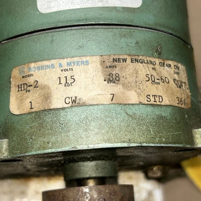 USED Robbins & Myers HD-2