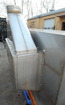 USED SS DUST HOOD 30 X 77.5