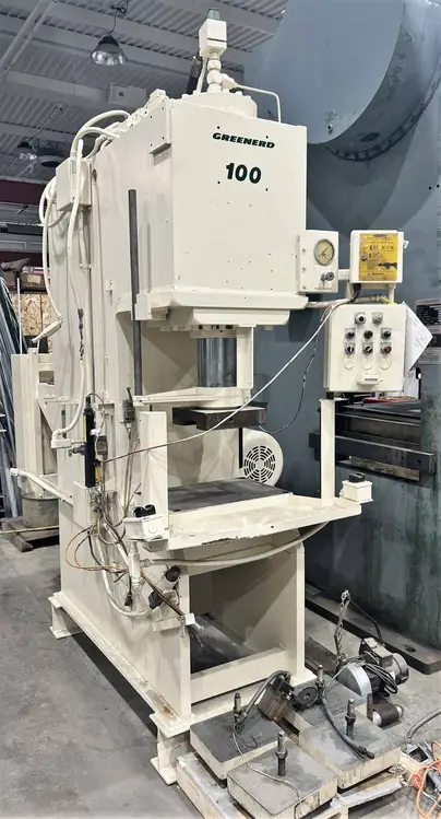 Used GREENERD PRESSES GREENERD C-FRAME FLOOR PRESS C-Frame Presses | Alma Machinery #899733