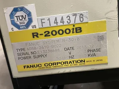 Used 2013 FANUC FANUC R2000IB/165F Robots Michigan US | Aucto #1332172