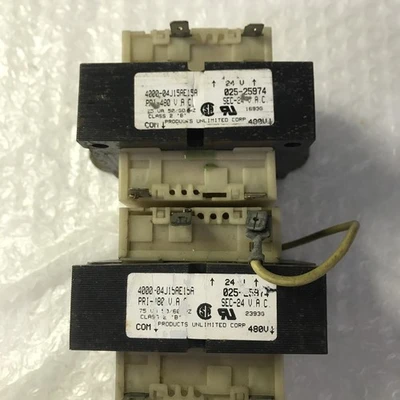 *SA -TRANSFORMER 4000-04J15AE15A  Phase 25-25974  SEC. 24 V.A.C#