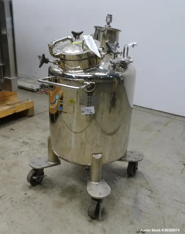Used LEE IND 200LDBT Stainless Steel Tanks Illinois US | Aaron Equipment #86181
