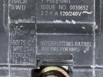 USED GENERAL ELECTRIC THHQB120