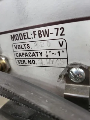 Import FBW-72 Blade Welder With Stand