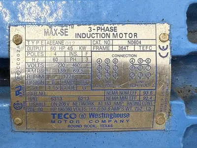 USED HARDY SYSTEMS HPP-R616-60HP-8FS-6